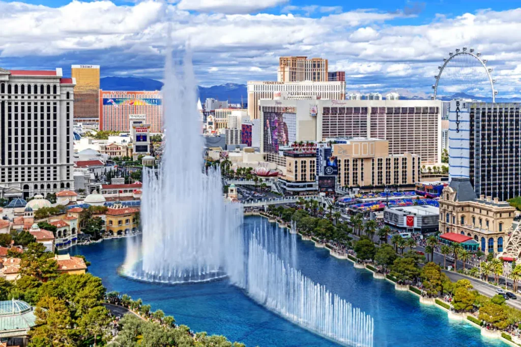 Bellagio Resort and Fountain Show