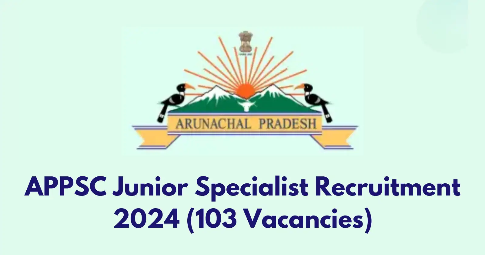 APPSC Junior Specialist Recruitment 2024 (103 Vacancies): Apply Online, Eligibility, and More!