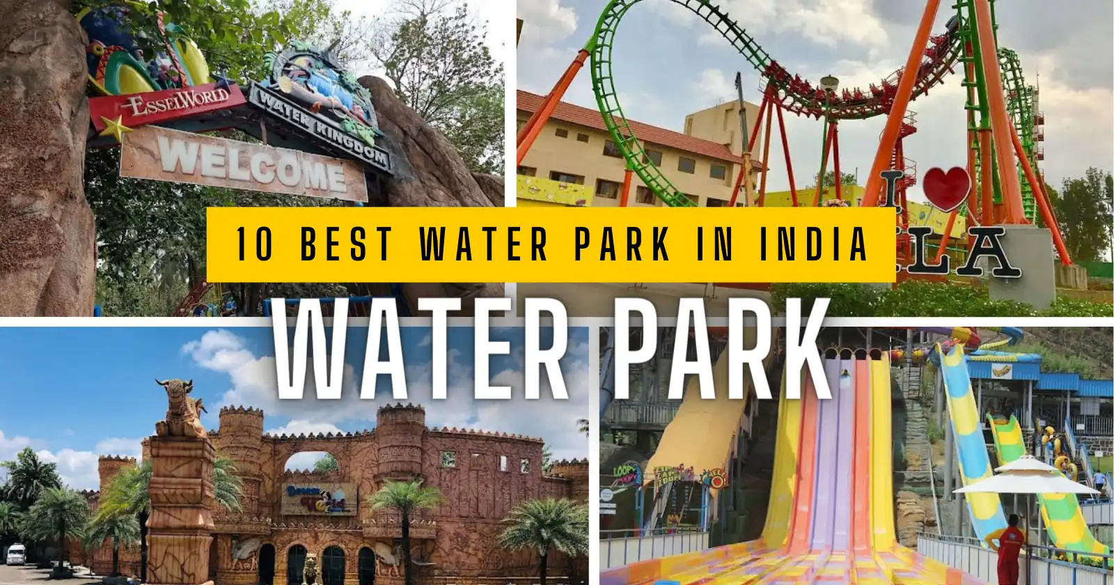 10 Best Water Parks in India to visit this Summer | Best Amusement Park