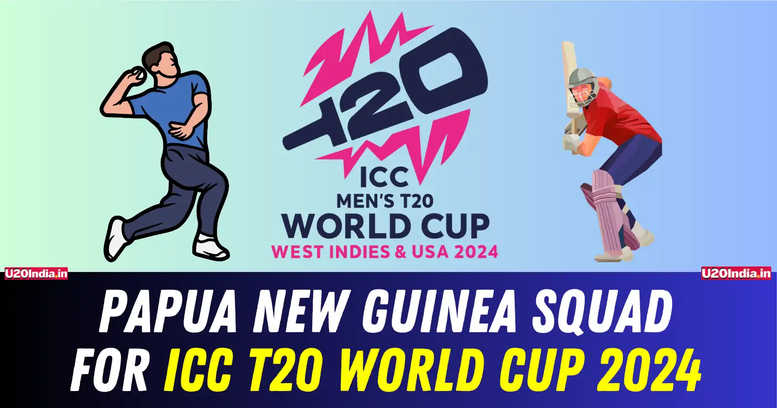 Papua New Guinea Squad for ICC T20 World Cup 2024: Complete List of Players