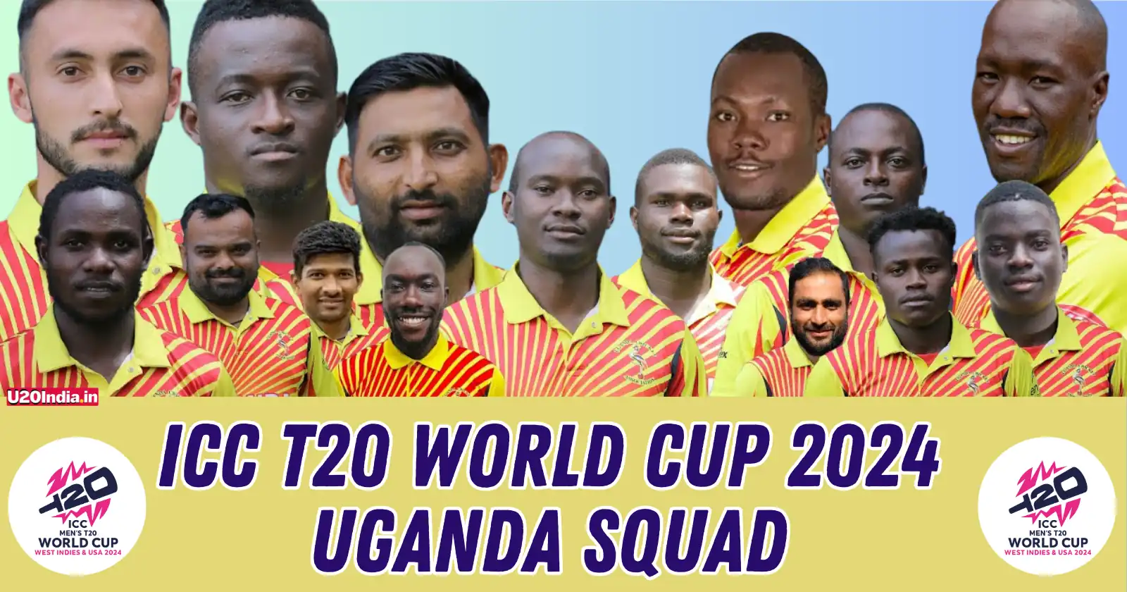 Uganda Squad for ICC T20 World Cup 2024: Complete Player List & Stats