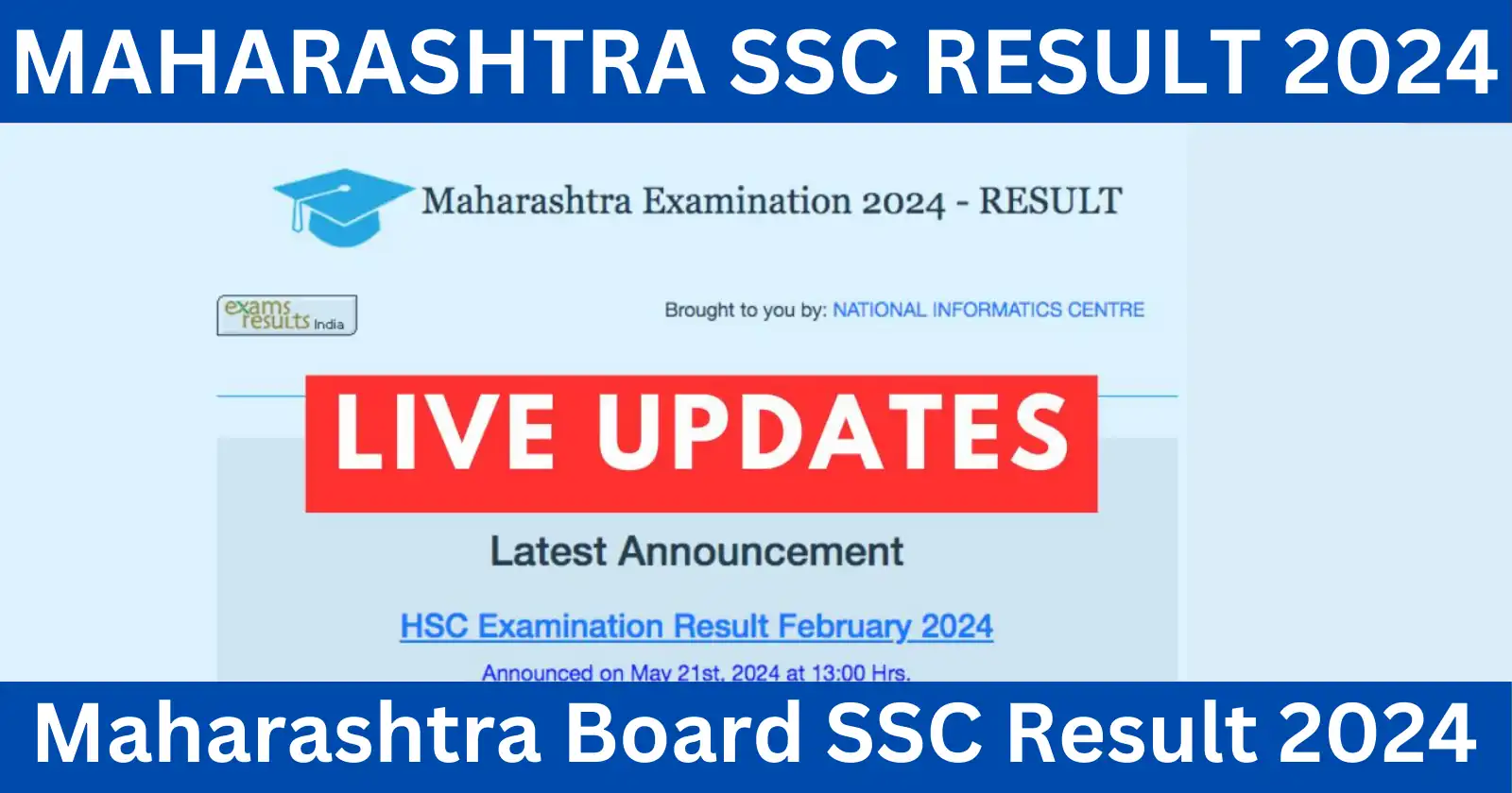 Maharashtra Board SSC Result 2024 Live Updates: Maharashtra SSC result 2024 To Be Declared Soon on @mahresult.nic.in, 14.84 lakh students pass