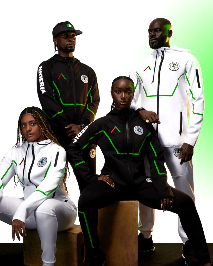 Olympic Team Nigeria uniform