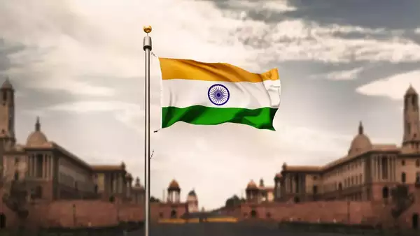 happy independence day India flag